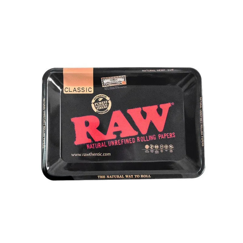 Colorful Metal Rolling Tray Smoking  Accessories Container 180*125mm