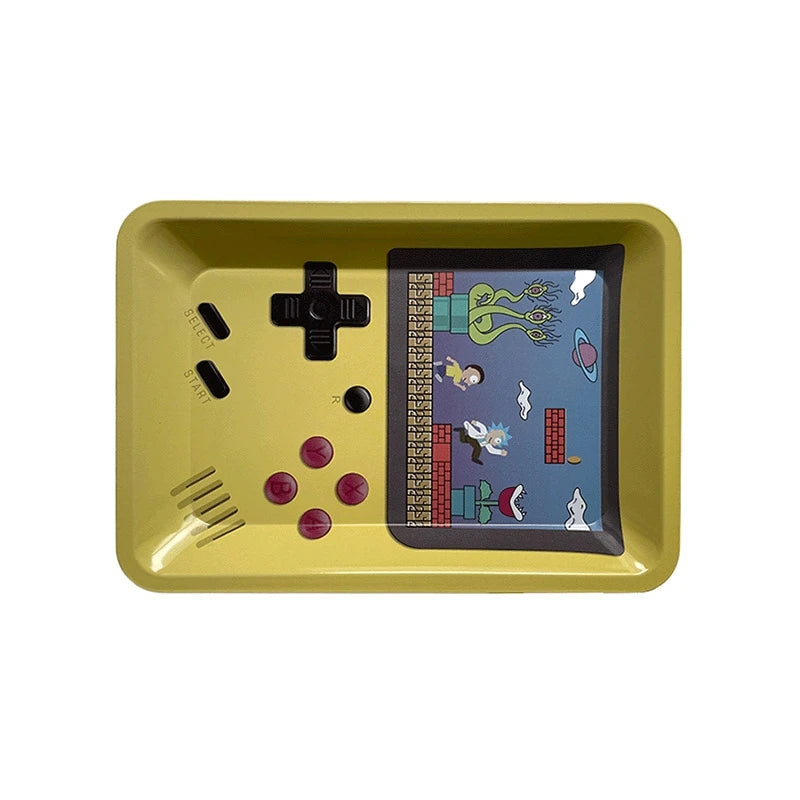 Colorful Metal Rolling Tray Smoking  Accessories Container 180*125mm