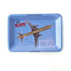 Colorful Metal Rolling Tray Smoking  Accessories Container 180*125mm