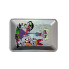 Colorful Metal Rolling Tray Smoking  Accessories Container 180*125mm
